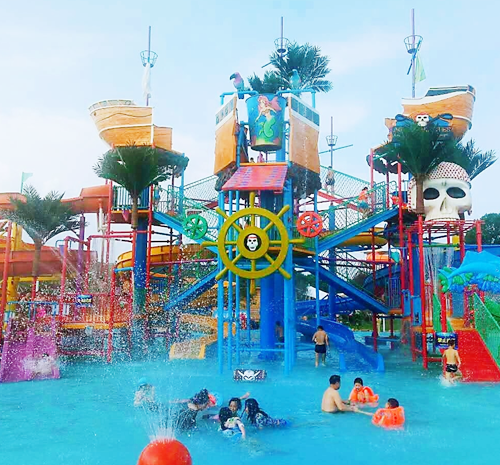 海盜系列水寨、水屋