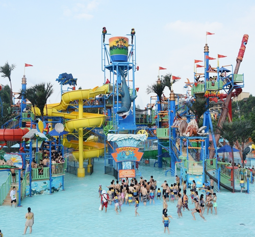 風(fēng)情系列水寨、水屋